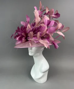 THG7497 - Blush & Mauve Pink Hatinator*The Hat Girls Fashion