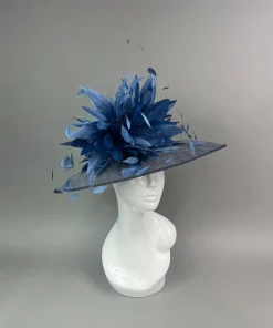 THG7484 - Charcoal Gray & Slate Blue Hatinator*The Hat Girls Discount