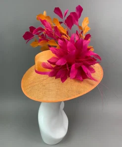 THG7468 - Fuchsia & Orange Hatinator*The Hat Girls Best