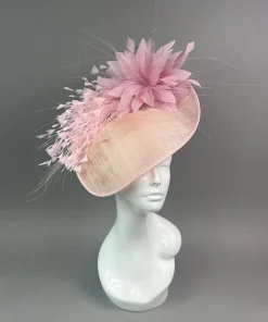THG7486 - Light Rose Pink Fascinator*The Hat Girls Hot
