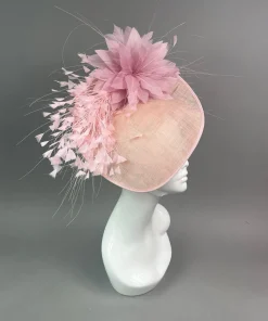THG7486 - Light Rose Pink Fascinator*The Hat Girls Hot
