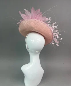 THG7486 - Light Rose Pink Fascinator*The Hat Girls Hot