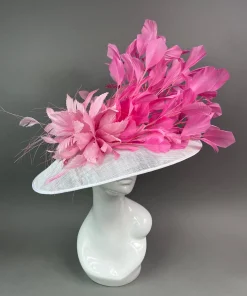 THG7400 - Pink & White Hatinator*The Hat Girls Best