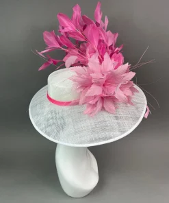 THG7400 - Pink & White Hatinator*The Hat Girls Best