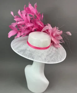 THG7400 - Pink & White Hatinator*The Hat Girls Best
