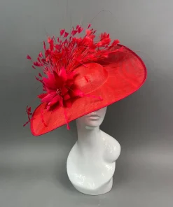 THG7442 - Tomato Red & Red Hatinator*The Hat Girls New
