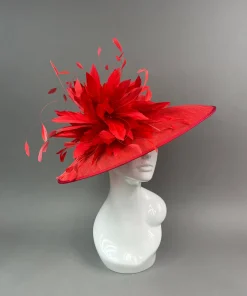 THG7482 - Tomato Red Hatinator*The Hat Girls Fashion