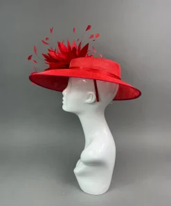 THG7482 - Tomato Red Hatinator*The Hat Girls Fashion